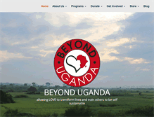 Tablet Screenshot of beyonduganda.org
